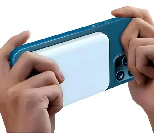 Power Bank It-Blue 5000mAh com Magsafe MAX-0555 – Carregador Portátil Sem Fio Branco