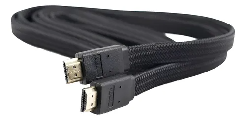 Cabo HDMI Tomate MHD-4002 3 Metros 4K – Alta Velocidade Preto
