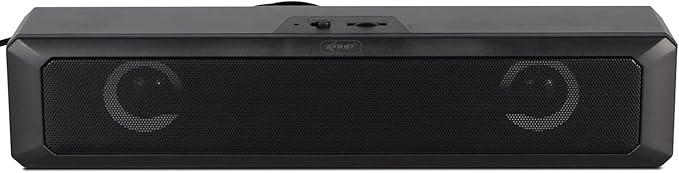 Caixa de Som Gamer Knup KP-RO802 para PC e Notebook com Subwoofer, USB e LED