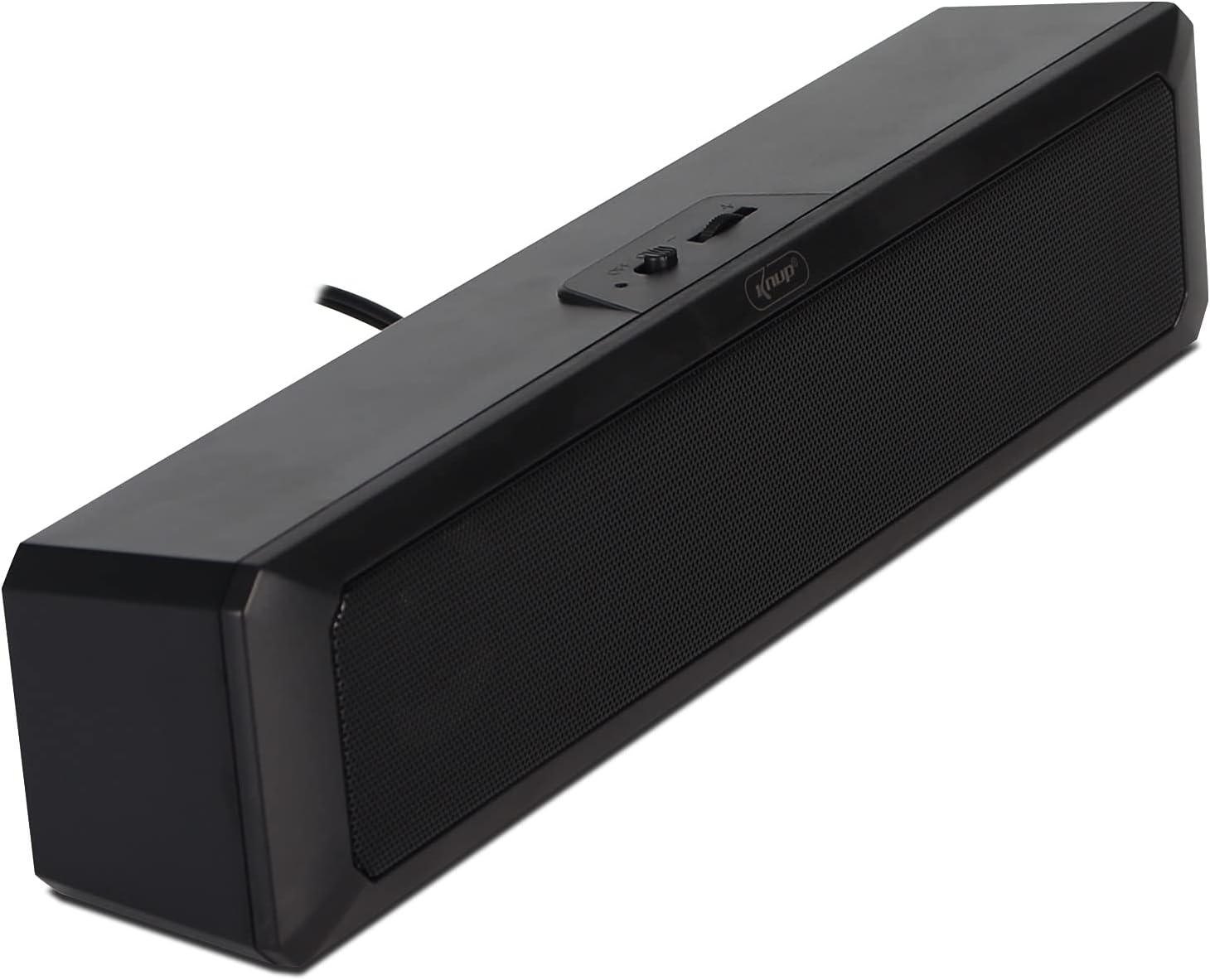 Caixa de Som Gamer Knup KP-RO802 para PC e Notebook com Subwoofer, USB e LED