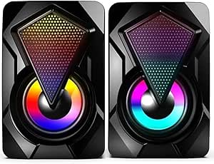 Caixa de Som Knup KP-RO800 6W para PC e Notebook com Áudio Estéreo e Conexão USB