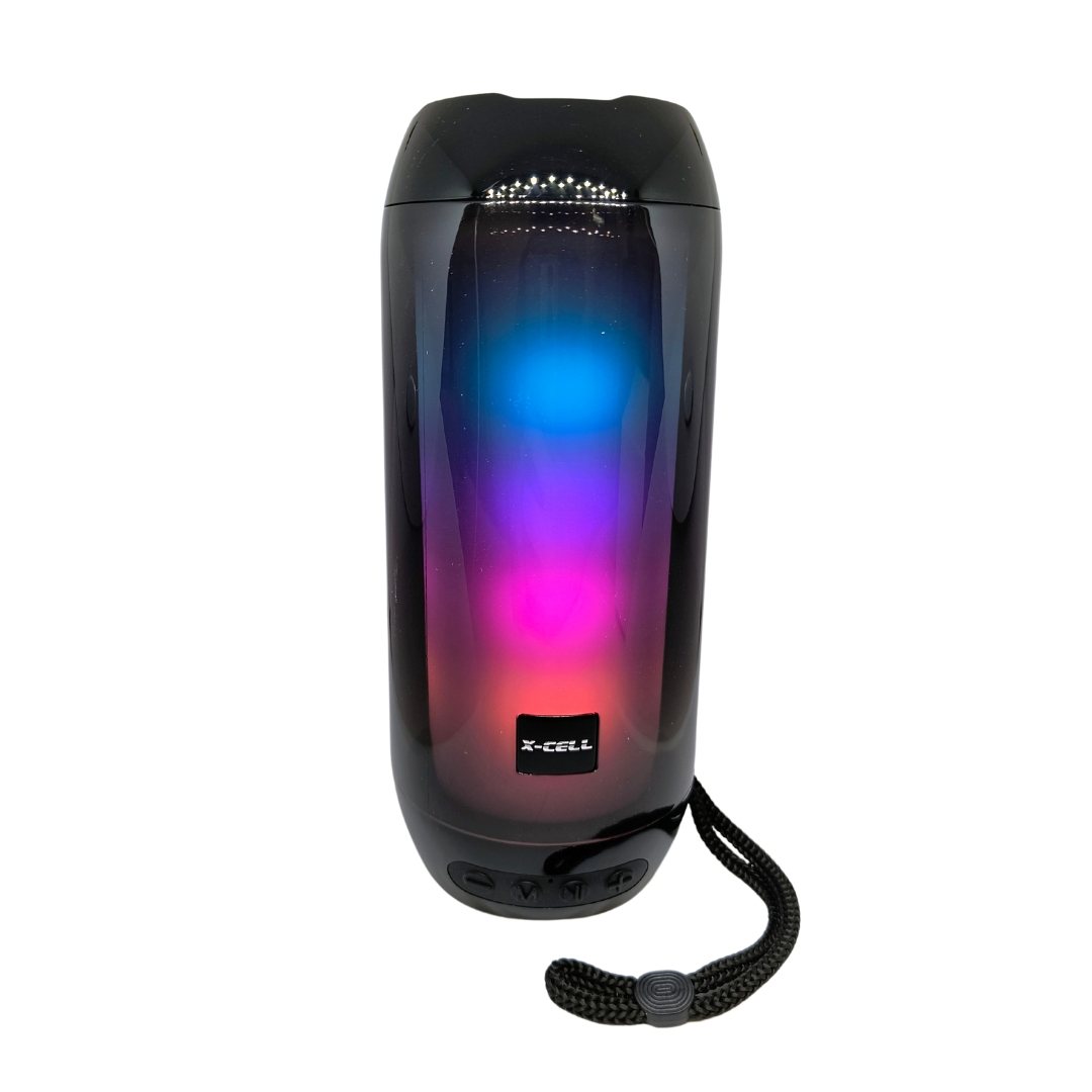 Caixa de Som Portátil XC-CP-207 Bluetooth 20W IPX6 com Rádio FM, USB, TF e Bateria 3000mAh