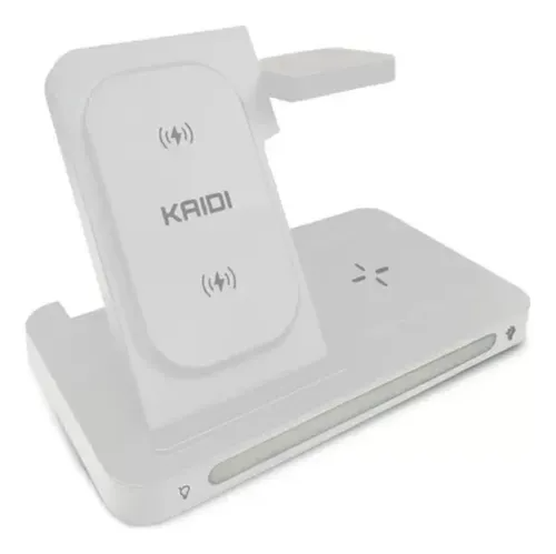 Carregador Sem Fio 3 em 1 Kaidi KNC9097 Dobrável para iPhone, Apple Watch e AirPods